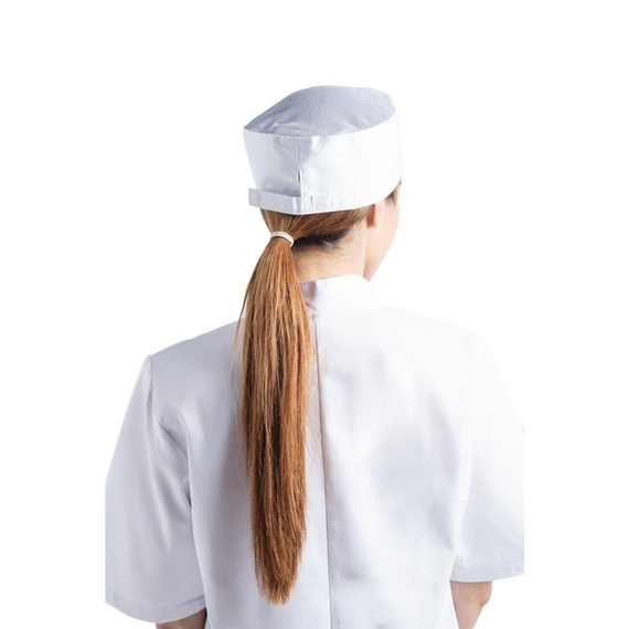 Chef Works Cool Vent Beanie Weiß 3 Chef Works Cool Vent Beanie Weiß