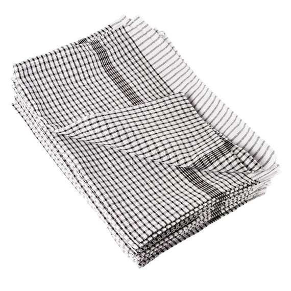 Vogue Wonderdry Geschirrtücher schwarz (10 Stück) 6 Vogue Wonderdry Geschirrtücher schwarz (10 Stück)