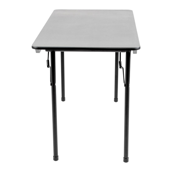 Bolero rechteckiger Klapptisch grau 122cm 1 Bolero rechteckiger Klapptisch grau 122cm