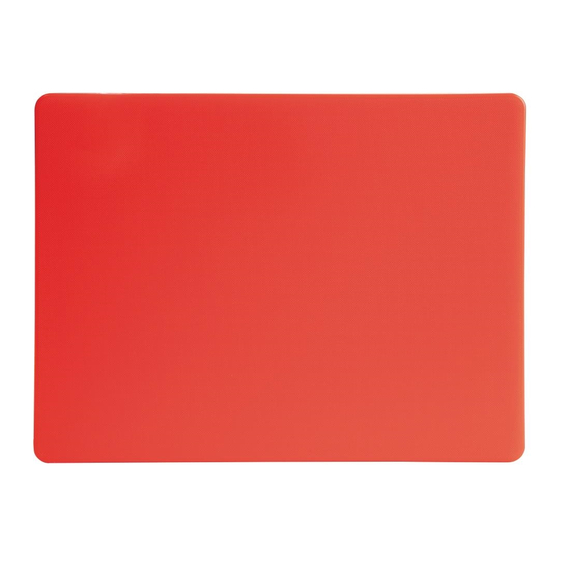Hygiplas LDPE Schneidebrett rot 30,5x22,9x1,2cm 3 Hygiplas LDPE Schneidebrett rot 30,5x22,9x1,2cm