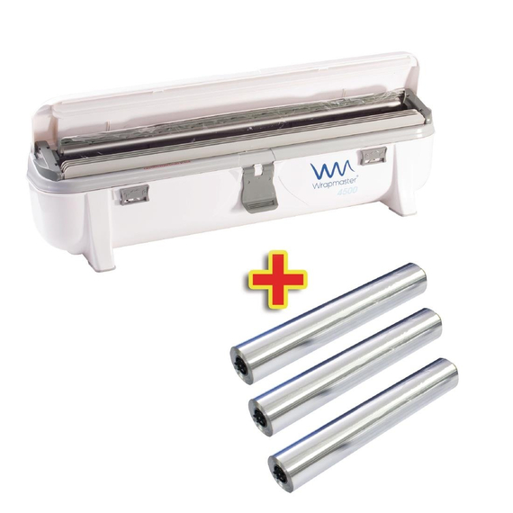 Sonderangebot Wrapmaster 4500 Abroller und 3 x 90m Folie 8 Sonderangebot Wrapmaster 4500 Abroller und 3 x 90m Folie