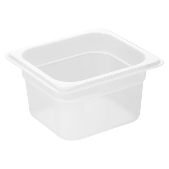 Nisbets Essentials Polypropylen 1/6 Gastronorm Behälter 100mm Nisbets Essentials Polypropylen 1/6 Gastronorm Behälter 100mm