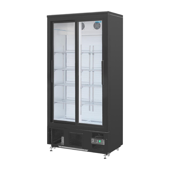 Polar Serie G Barkühlschrank hoch 2 Schiebetüren 1 Polar Serie G Barkühlschrank hoch 2 Schiebetüren