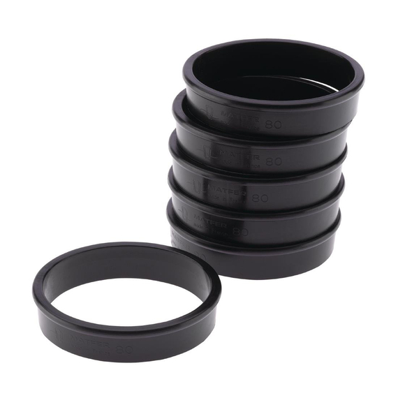 Matfer Bourgeat Exoglas Tortenring 80mm (6 Stück) 1 Matfer Bourgeat Exoglas Tortenring 80mm (6 Stück)