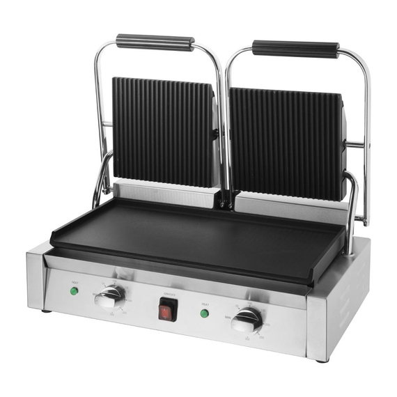 Buffalo Bistro Doppelkontakt-Grill 1 Buffalo Bistro Doppelkontakt-Grill