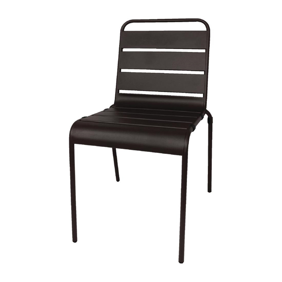 Bolero Bistrostühle Stahl schwarz (4 Stück) Bolero Bistrostühle Stahl schwarz (4 Stück)