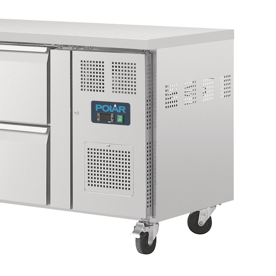Polar Serie U GN-Kühltisch mit 8 Schubladen 616L 3 Polar Serie U GN-Kühltisch mit 8 Schubladen 616L