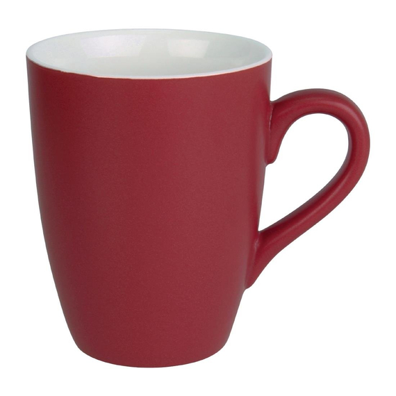 Olympia pastellfarbene Tassen rot 34cl (6 Stück) Olympia pastellfarbene Tassen rot 34cl (6 Stück)