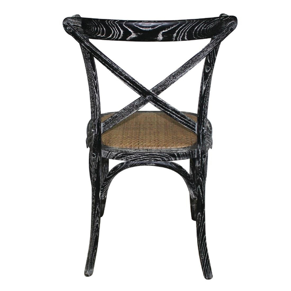 Bolero Esszimmerstühle Birkenholz gewaschenes Schwarz (2 Stück) Bolero Esszimmerstühle Birkenholz gewaschenes Schwarz (2 Stück)