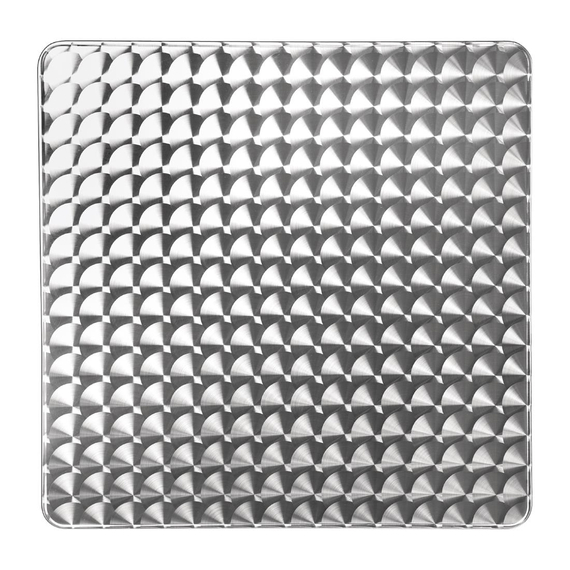 Bolero quadratischer klappbarer Tisch Edelstahl 1 Bein 60cm 5 Bolero quadratischer klappbarer Tisch Edelstahl 1 Bein 60cm