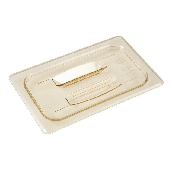 Cambro Polycarbonat Deckel 1/4 Gastronorm mit Griff für hohe Hitze Cambro Polycarbonat Deckel 1/4 Gastronorm mit Griff für hohe Hitze
