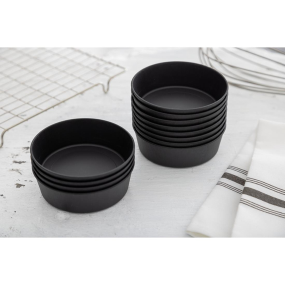 Matfer Bourgeat Minitortenform glatt 100mm (12 Stück) 6 Matfer Bourgeat Minitortenform glatt 100mm (12 Stück)
