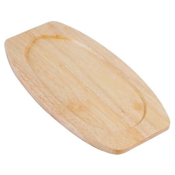 Olympia Holzbrett für Servierpfanne 28,5 x 15cm 1 Olympia Holzbrett für Servierpfanne 28,5 x 15cm