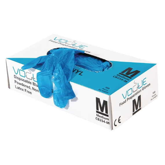 VORTEILSPACKUNG x5 Vinyl Einmalhandschuhe blau gepudert L mit GRATIS Halterung (500 Stück) 2 VORTEILSPACKUNG x5 Vinyl Einmalhandschuhe blau gepudert L mit GRATIS Halterung (500 Stück)