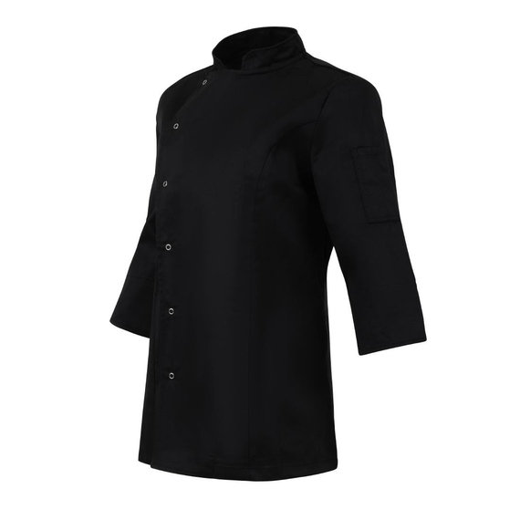 Whites Damen Kochjacke Schwarz Größe L Whites Damen Kochjacke Schwarz Größe L