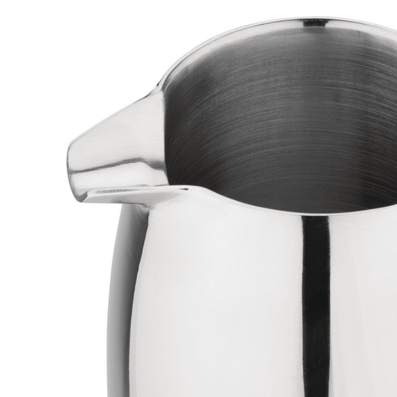 Olympia gerundete isolierte French Press Edelstahl 35cl 3 Olympia gerundete isolierte French Press Edelstahl 35cl