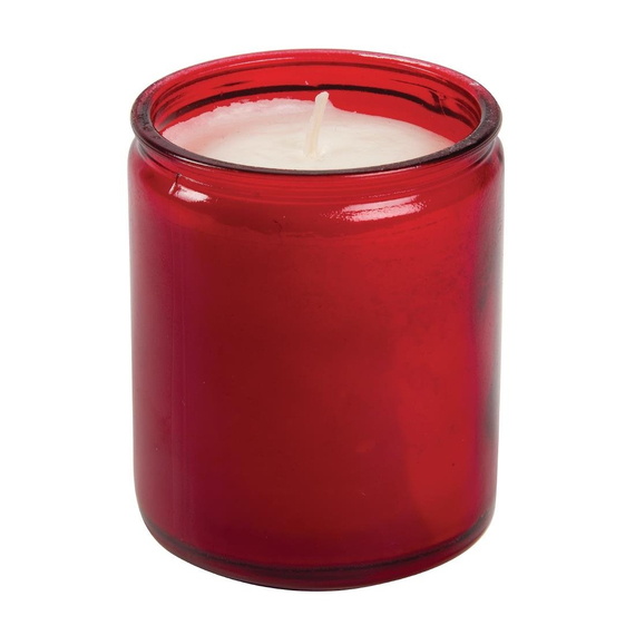 Bolsius Sternlicht Rote Glas-Kerzengläser (8 Stück) 1 Bolsius Sternlicht Rote Glas-Kerzengläser (8 Stück)