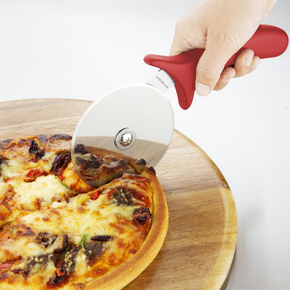 Hygiplas Pizzaschneider 10cm rot 2 Hygiplas Pizzaschneider 10cm rot