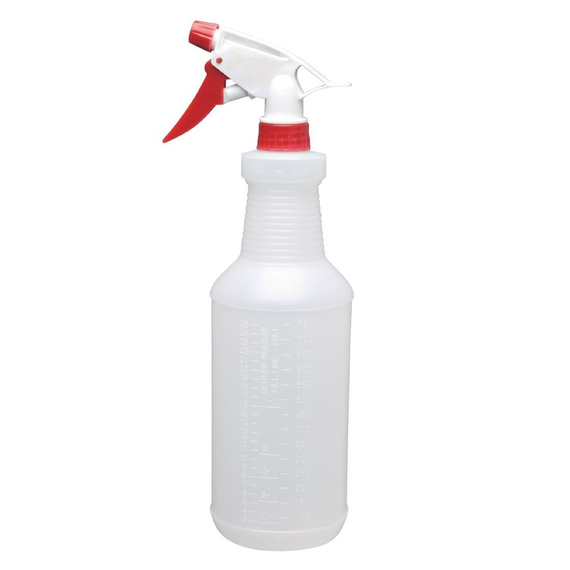 Jantex farbkodierte Sprühflasche rot 750ml 4 Jantex farbkodierte Sprühflasche rot 750ml