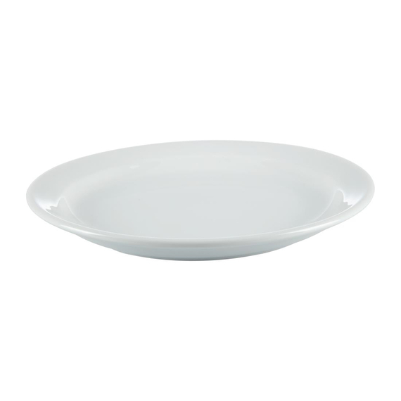 Olympia Whiteware Teller mit schmalem Rand 18cm (12 Stück) 5 Olympia Whiteware Teller mit schmalem Rand 18cm (12 Stück)