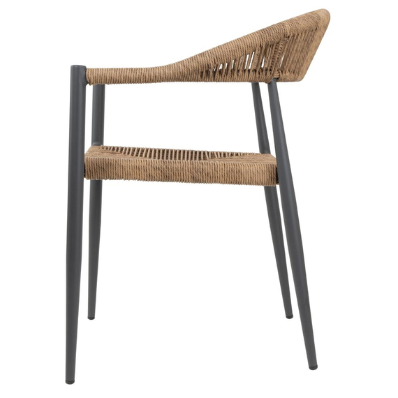 Bolero Eden PE Twist Rattan Outdoor Armlehnstuhl Natur (4 Stück) 1 Bolero Eden PE Twist Rattan Outdoor Armlehnstuhl Natur (4 Stück)