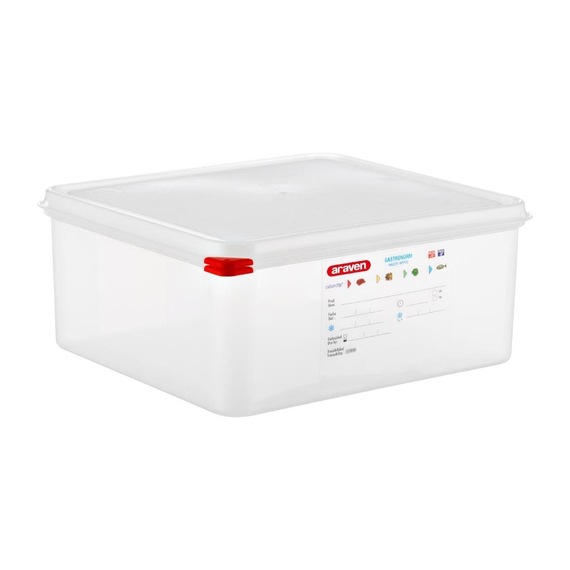 Araven GN2/3 Lebensmittelbehälter 13,5L (4 Stück) Araven GN2/3 Lebensmittelbehälter 13,5L (4 Stück)