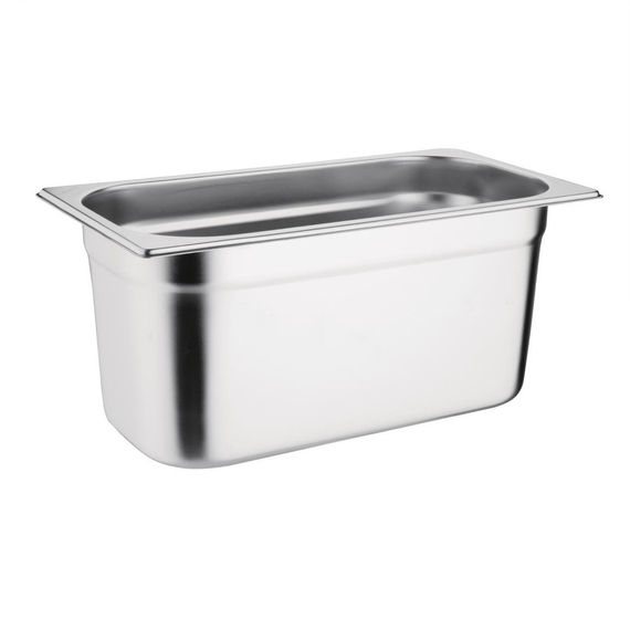 Vogue GN-Behälter Edelstahl 15cm GN1/3 2 Vogue GN-Behälter Edelstahl 15cm GN1/3