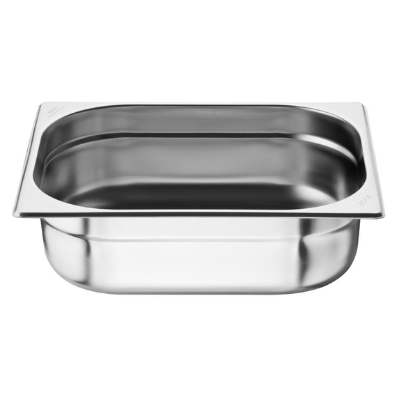Nisbets Essentials Edelstahl 1/2 Gastronorm-Behälter 100mm (3 Stück) 1 Nisbets Essentials Edelstahl 1/2 Gastronorm-Behälter 100mm (3 Stück)