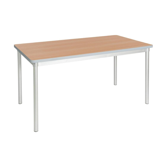 Gopak Enviro rechteckiger Indoor-Esstisch Birkeneffekt 1400mm 1 Gopak Enviro rechteckiger Indoor-Esstisch Birkeneffekt 1400mm