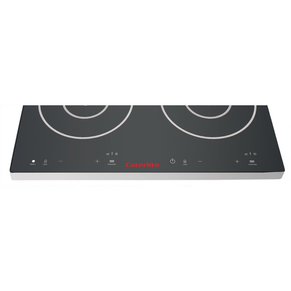 Caterlite Touch Control Doppel-Induktionskochfeld 4 Caterlite Touch Control Doppel-Induktionskochfeld