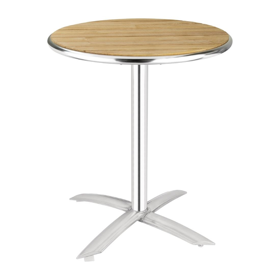 Bolero runder klappbarer Tisch Eschenholz 1 Bein 60cm 1 Bolero runder klappbarer Tisch Eschenholz 1 Bein 60cm