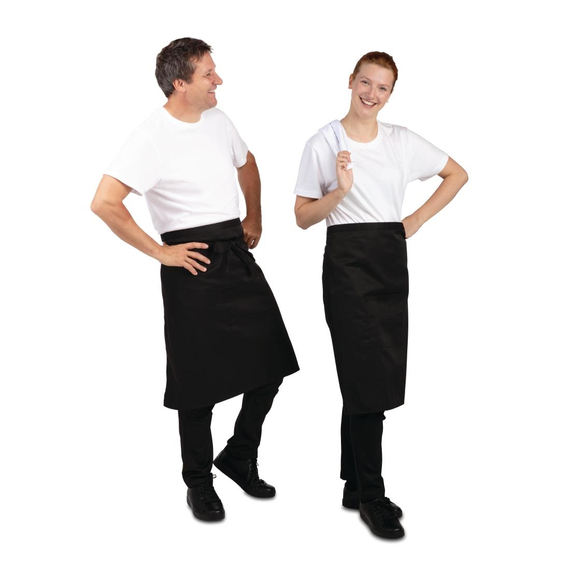 Bistroschürze schwarz 2 Bistroschürze schwarz