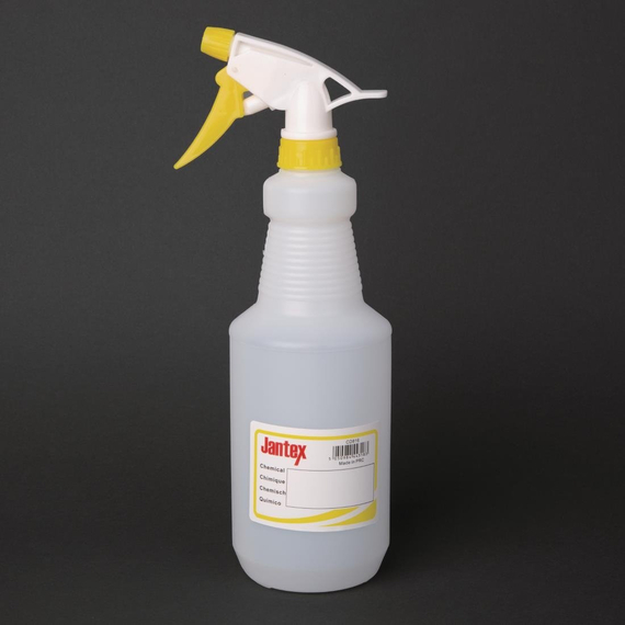 Jantex farbkodierte Sprühflasche gelb 750ml Jantex farbkodierte Sprühflasche gelb 750ml