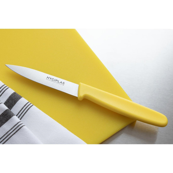 Hygiplas Schälmesser Gelb 8.3cm 5 Hygiplas Schälmesser Gelb 8.3cm