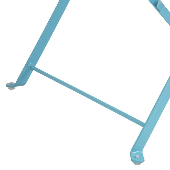 Bolero klappbare Terrassenstühle Stahl azurblau (2 Stück) 9 Bolero klappbare Terrassenstühle Stahl azurblau (2 Stück)
