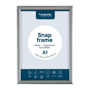 Europel Klapprahmen A1 25mm silber