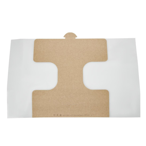 Colpac Recycelbare Baguette-Verpackungen aus Packpapier und Kunststoff (500 Stück) 3 Colpac Recycelbare Baguette-Verpackungen aus Packpapier und Kunststoff (500 Stück)