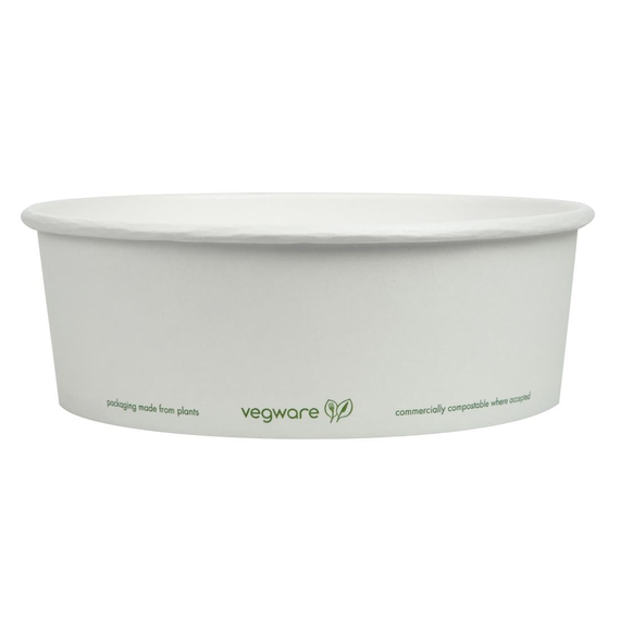 Vegware 185 Serie Kompostierbare Lebensmittelschalen 946ml (300 Stück) 3 Vegware 185 Serie Kompostierbare Lebensmittelschalen 946ml (300 Stück)