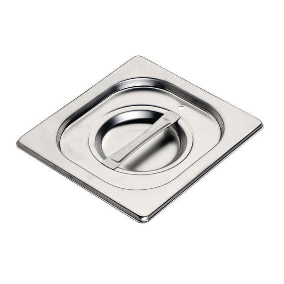 Gastro M Deckel mit Silikonrand für GN-Behälter GN1/6 1 Gastro M Deckel mit Silikonrand für GN-Behälter GN1/6