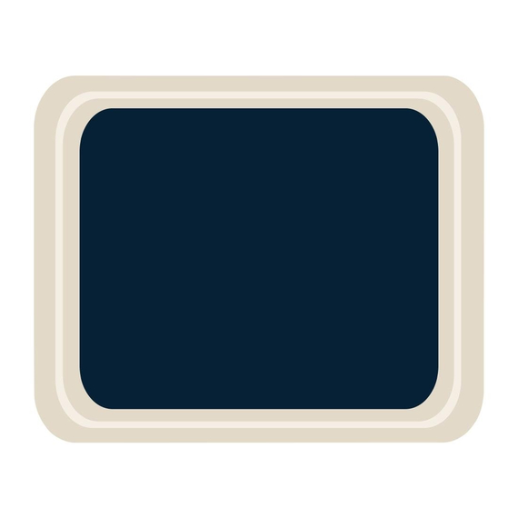 Roltex GN1/2 Serviertablett blau 32,5 x 26,5cm Roltex GN1/2 Serviertablett blau 32,5 x 26,5cm