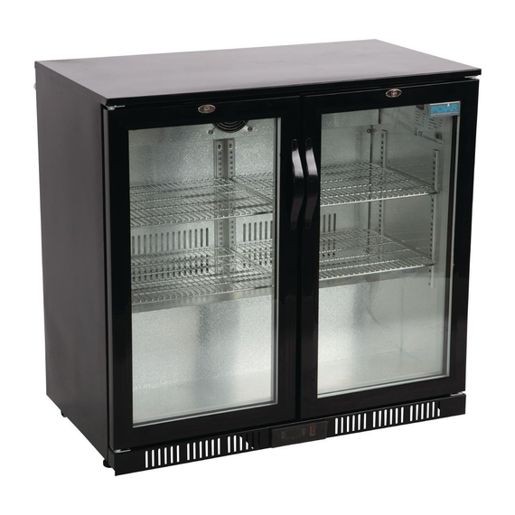 Polar Serie G Barkühlschrank mit 2 Klapptüren 198L Polar Serie G Barkühlschrank mit 2 Klapptüren 198L