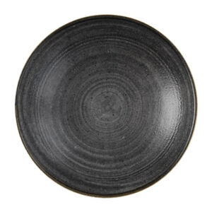 Churchill Stonecast Raw Coupe-Schüsseln, Schwarz, 184 mm (12 Stück)
