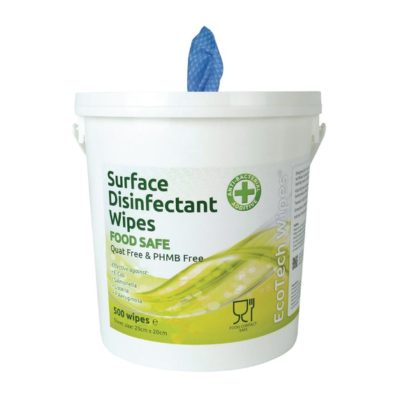 EcoTech Quat-freie Reinigungstücher (500 Stück) EcoTech Quat-freie Reinigungstücher (500 Stück)