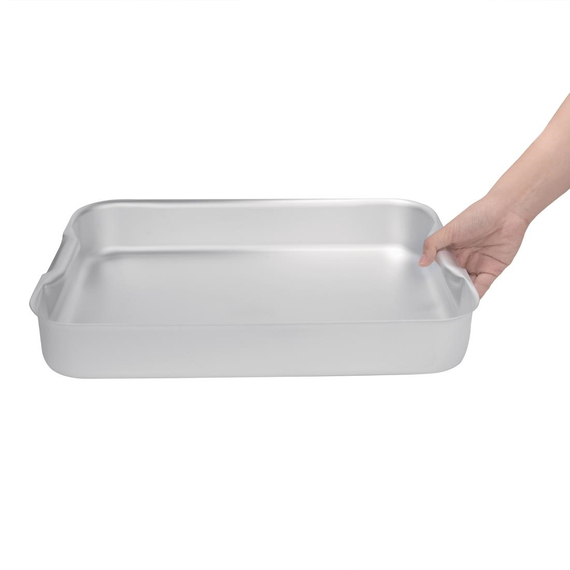 Vogue Bratenpfanne Aluminium 42x30,5x7cm 3 Vogue Bratenpfanne Aluminium 42x30,5x7cm