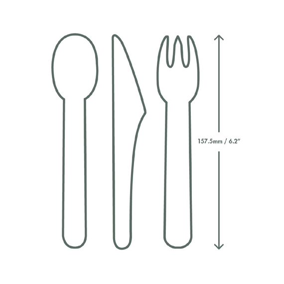 Vegware Kompostierbare Papiergabel (1000 Stück) 2 Vegware Kompostierbare Papiergabel (1000 Stück)