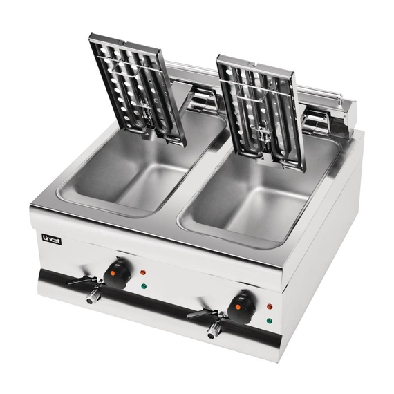 Lincat Silverlink Doppelfritteuse DF66 2 x 9L Lincat Silverlink Doppelfritteuse DF66 2 x 9L