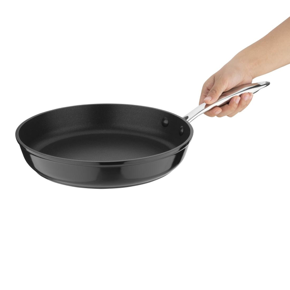 Vogue Bratpfanne aus Aluminiumguss 26cm 3 Vogue Bratpfanne aus Aluminiumguss 26cm