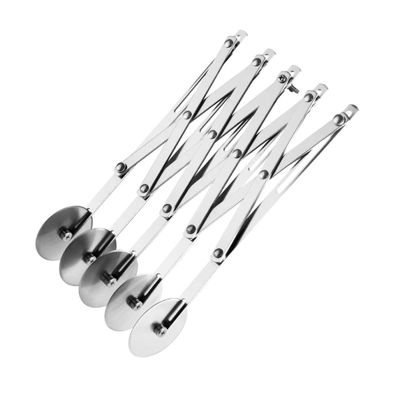 Vogue Ausziehbarer Teigschneider 5 Räder Vogue Ausziehbarer Teigschneider 5 Räder