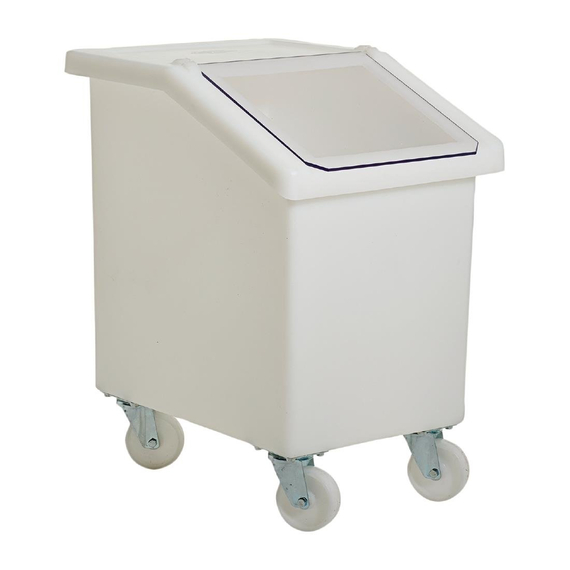 Mobiler Zutatenbehälter 90Ltr Weiß Mobiler Zutatenbehälter 90Ltr Weiß
