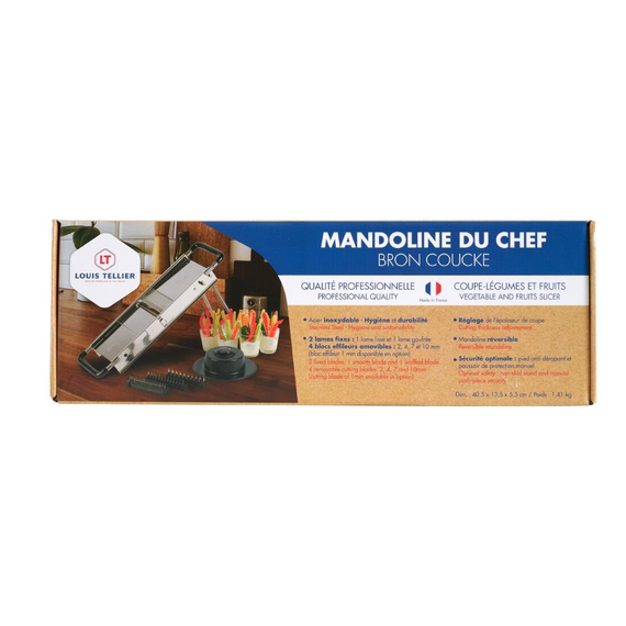Louis Tellier Die Chef's Mandoline Reversible Louis Tellier Die Chef's Mandoline Reversible